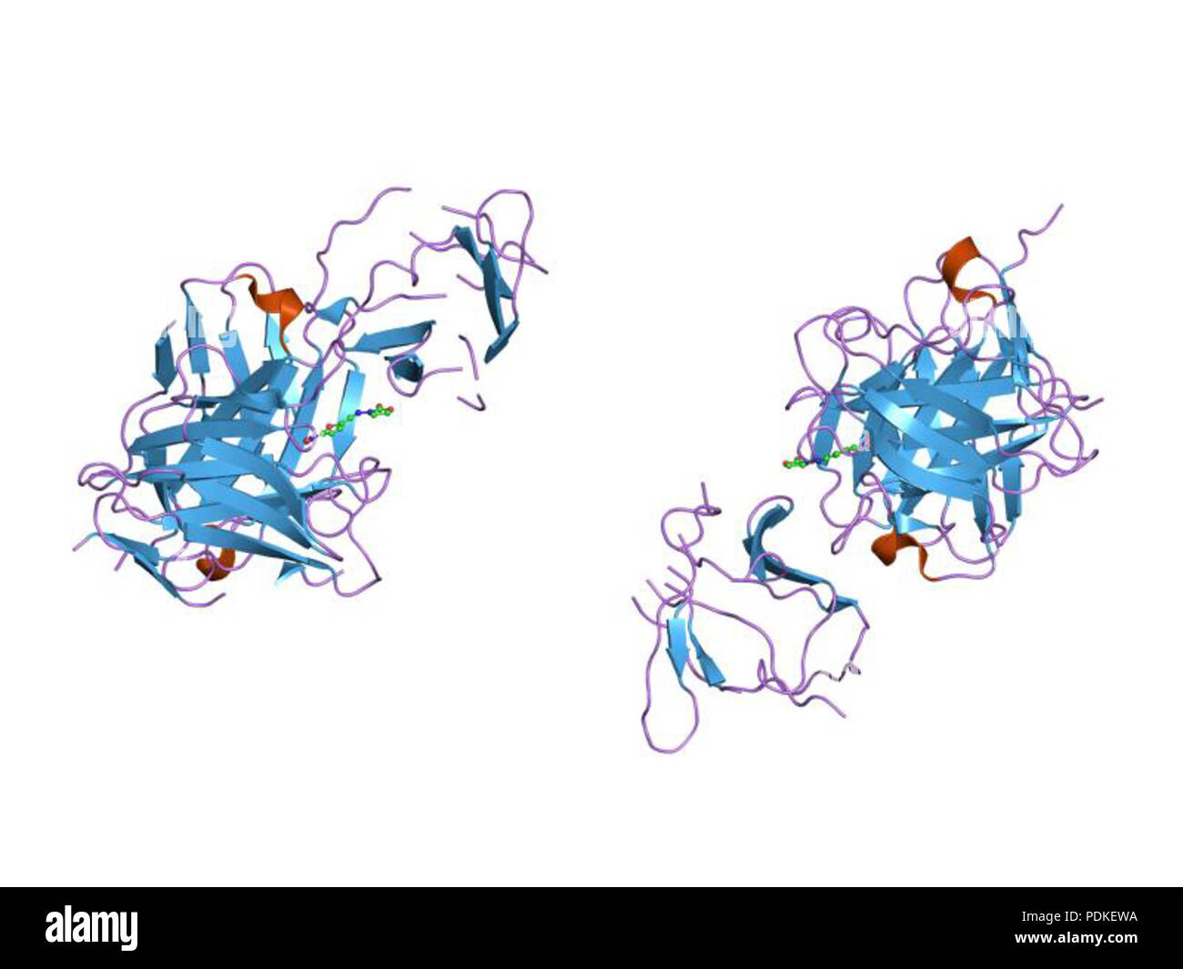 87 PDB 1oay EBI Foto Stock