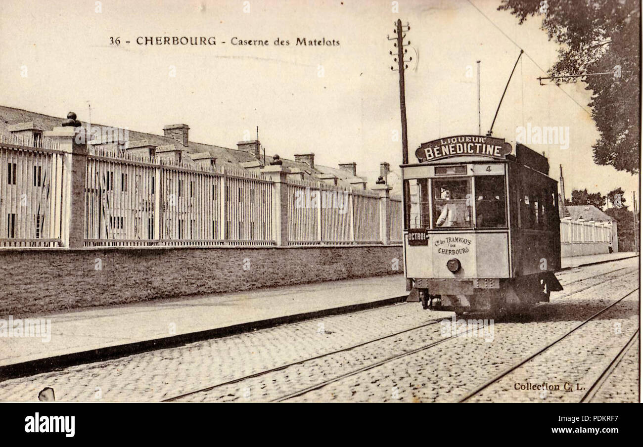 101 CL 36 - CHERBOURG - Caserne des Matelots Foto Stock
