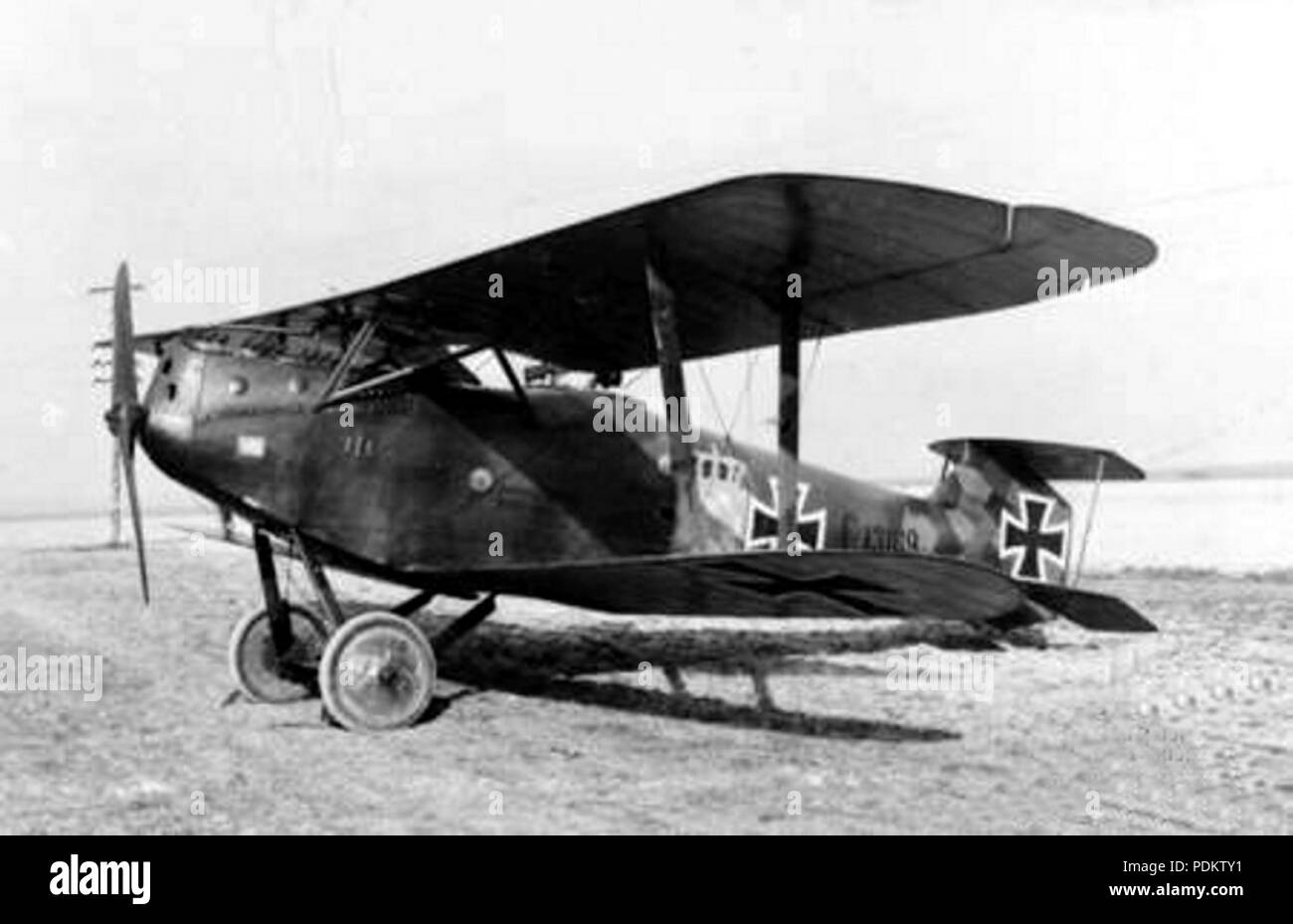 22 Bavarian Hannover CL.IIIa nel 1918 Foto Stock