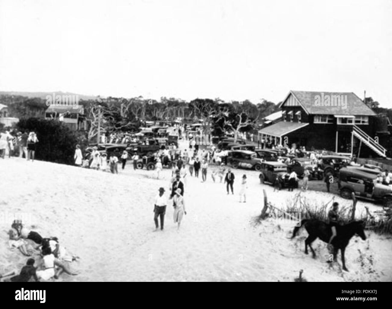 100 Queensland Archivi di Stato 1121 Maroochydore, Dicembre 1930 Foto Stock