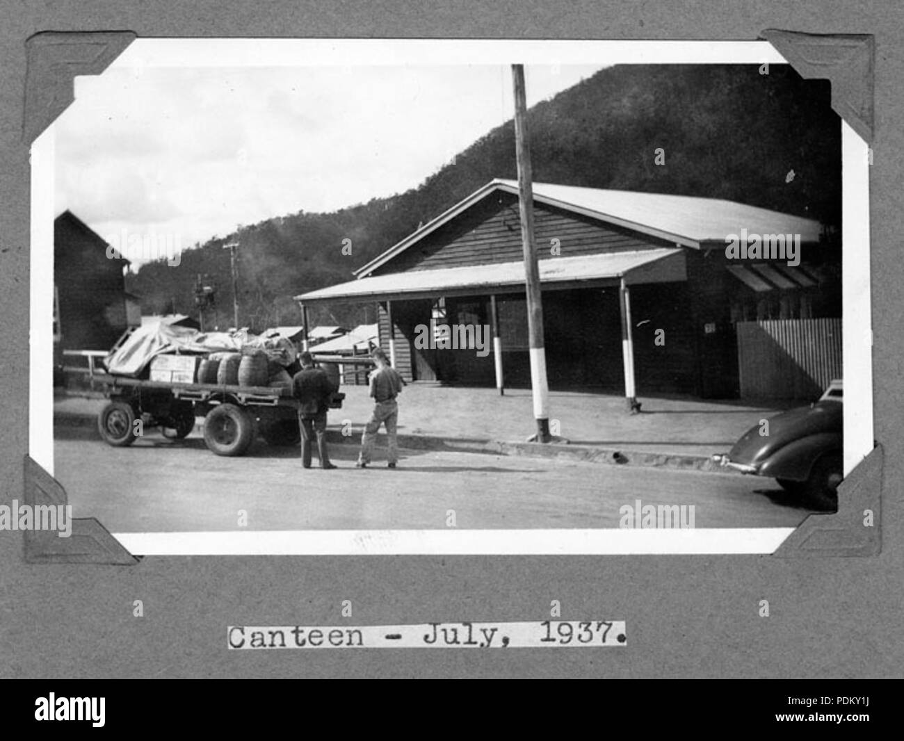 116 Queensland Archivi di Stato 4581 Mensa Stanley River Township Luglio 1937 Foto Stock