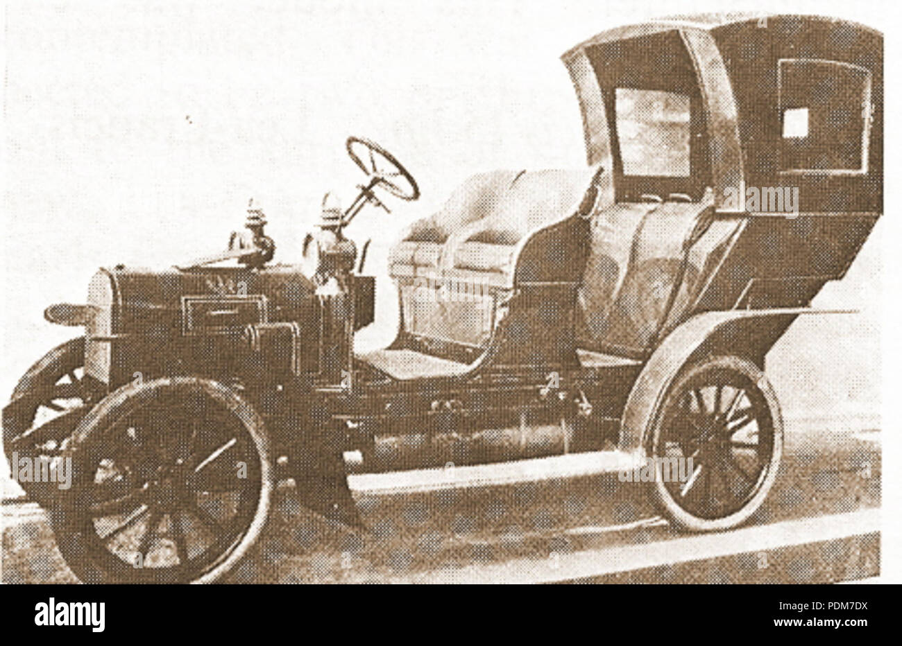 225 Meccanico Leader Hansom 1905 Foto Stock