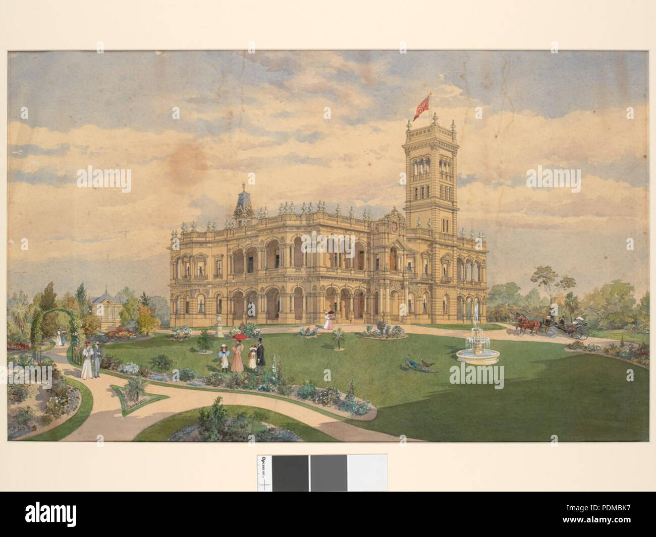 313 torri precedentemente Bracknell, angolo della strada Lansell e St Georges Road Toorak Foto Stock