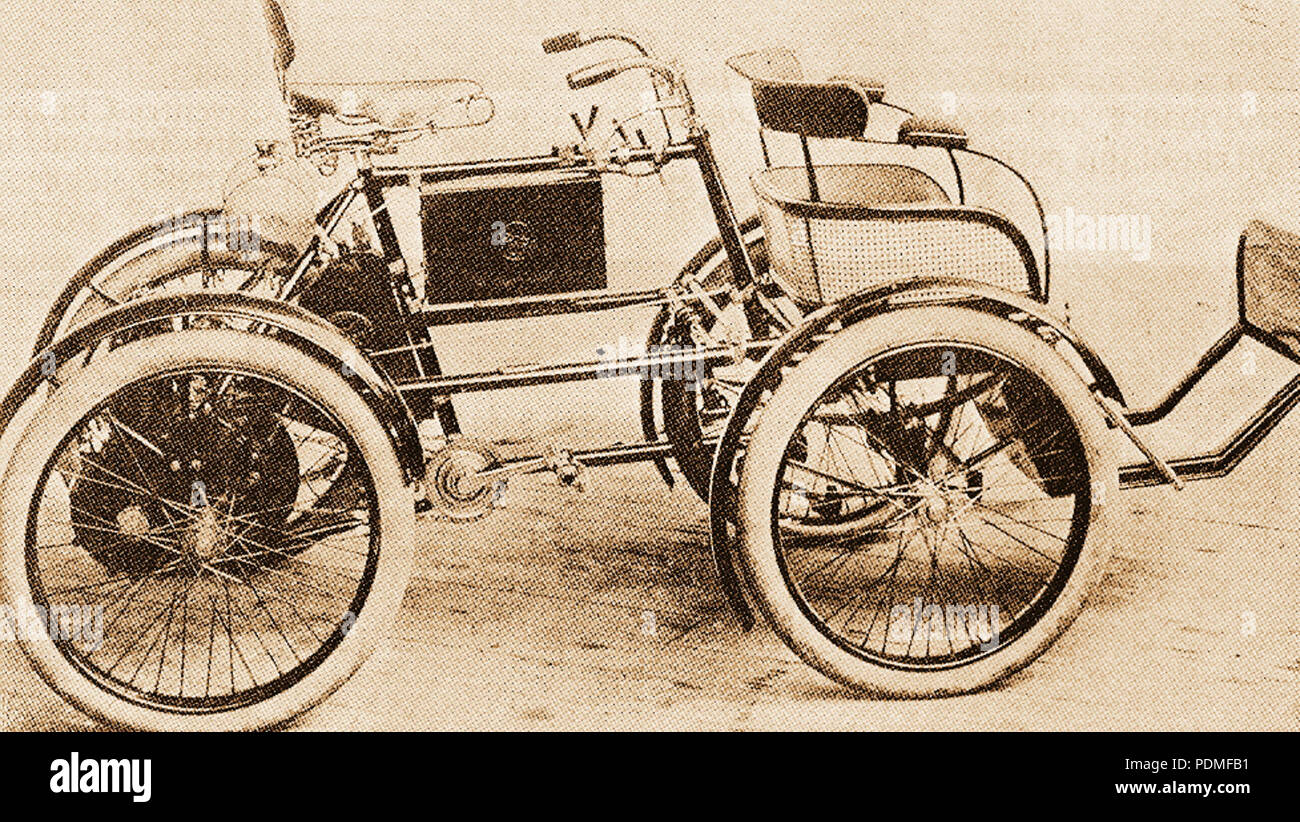 225 Meccanico Royal Enfield Quad 1900 Foto Stock