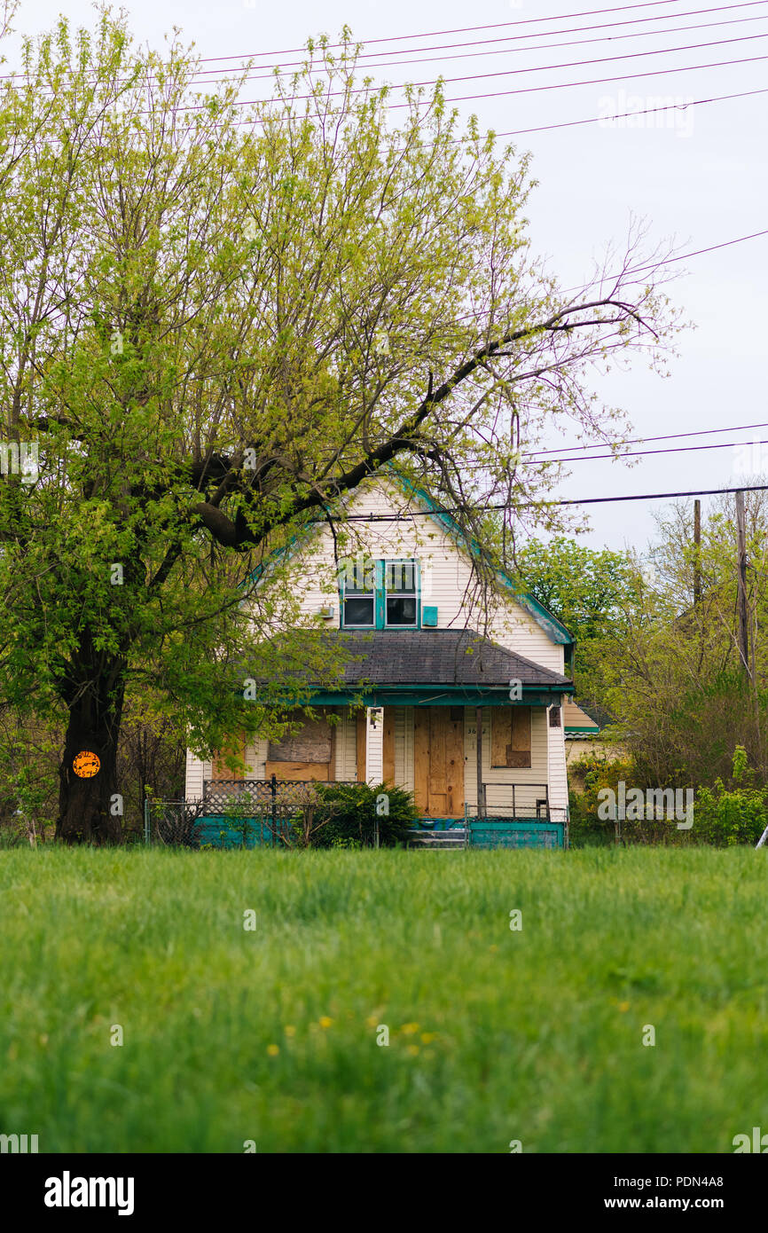 Abandoned buildings detroit michigan usa immagini e fotografie stock ad