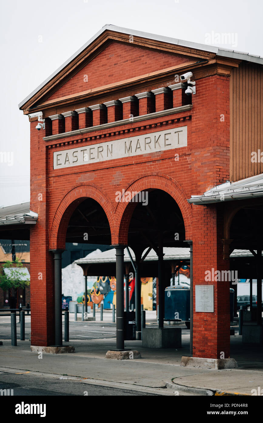 Mercato Orientale, a Detroit, Michigan Foto Stock