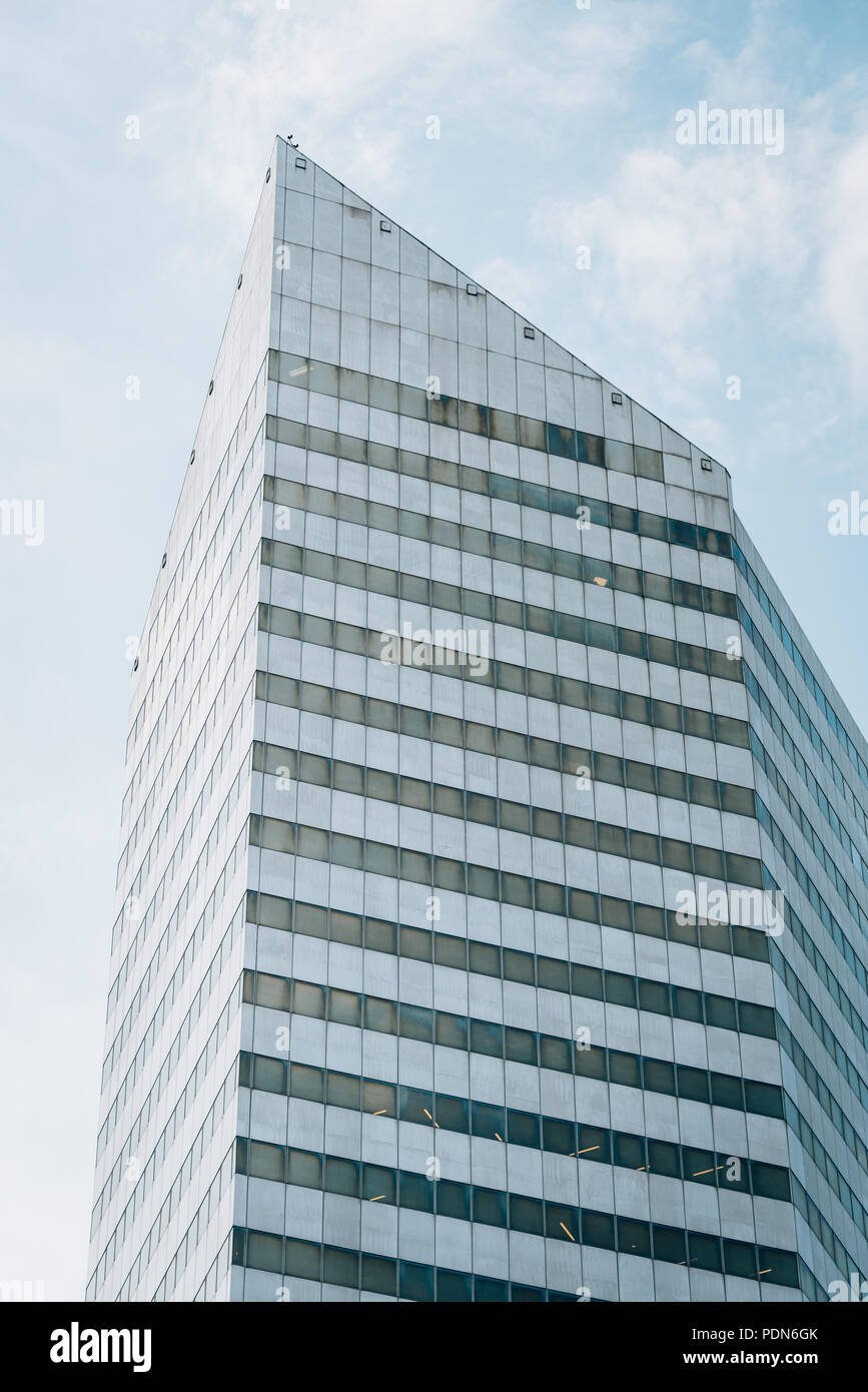 Architettura moderna in Cleveland Ohio Foto Stock