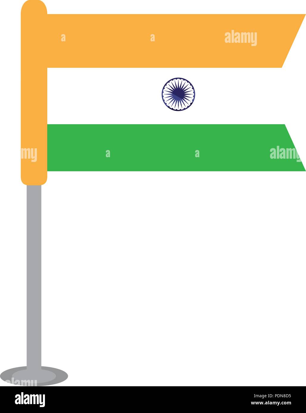 Bandiera India nazionale indiana cm 150 x90 in tessuto banindia