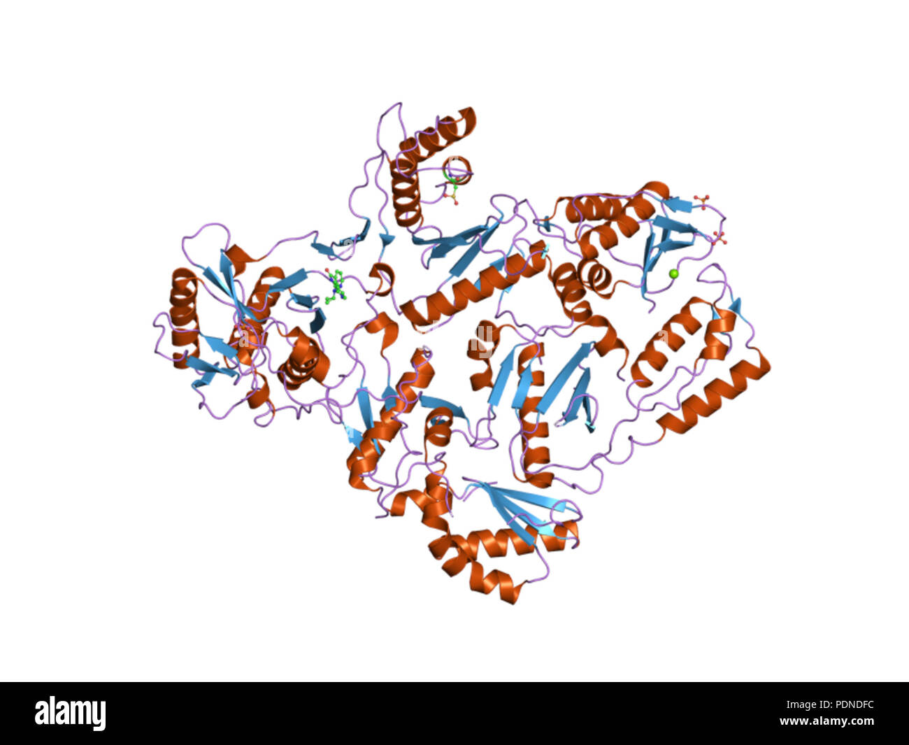 200 PDB 2hnd EBI Foto Stock
