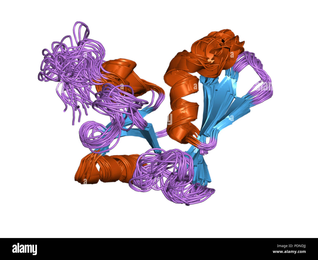 200 PDB 2hpu EBI Foto Stock