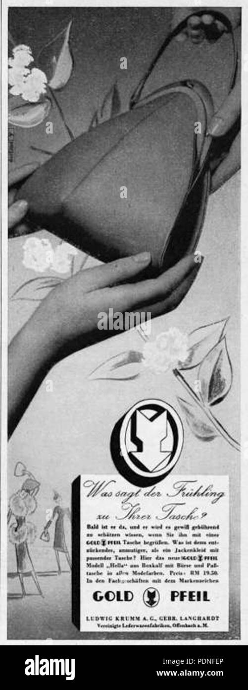 143 Goldpfeil-1938 Foto Stock