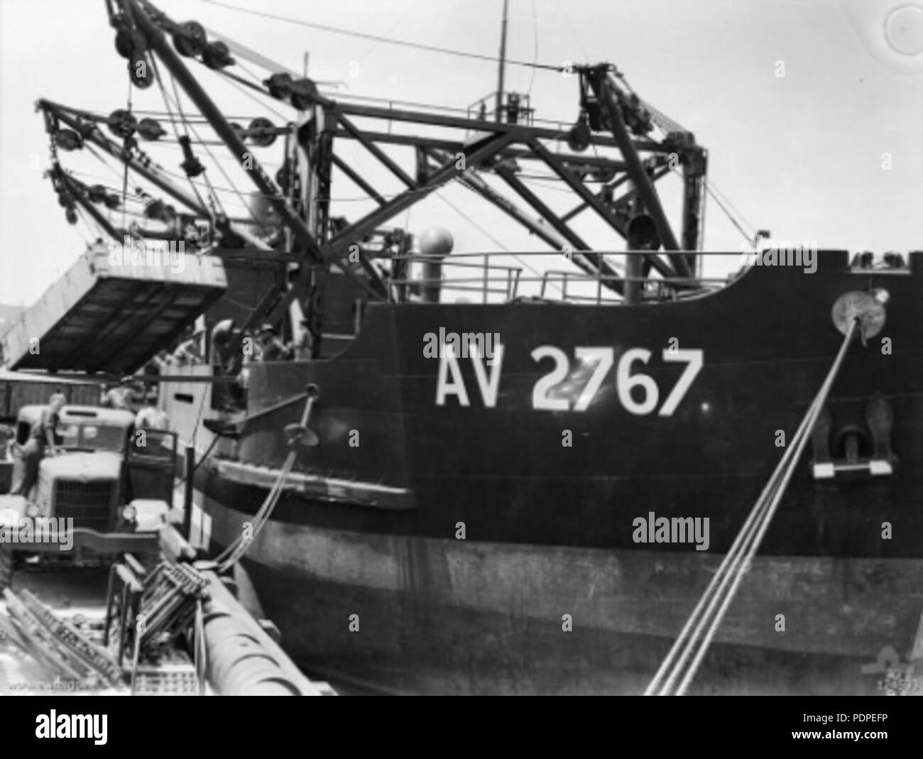 14 L'esercito crociato nave con carico Foto Stock