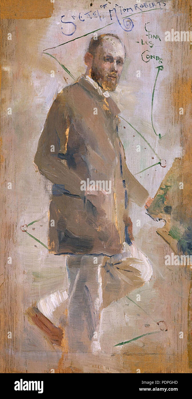 32 Charles Conder impressionista un Foto Stock