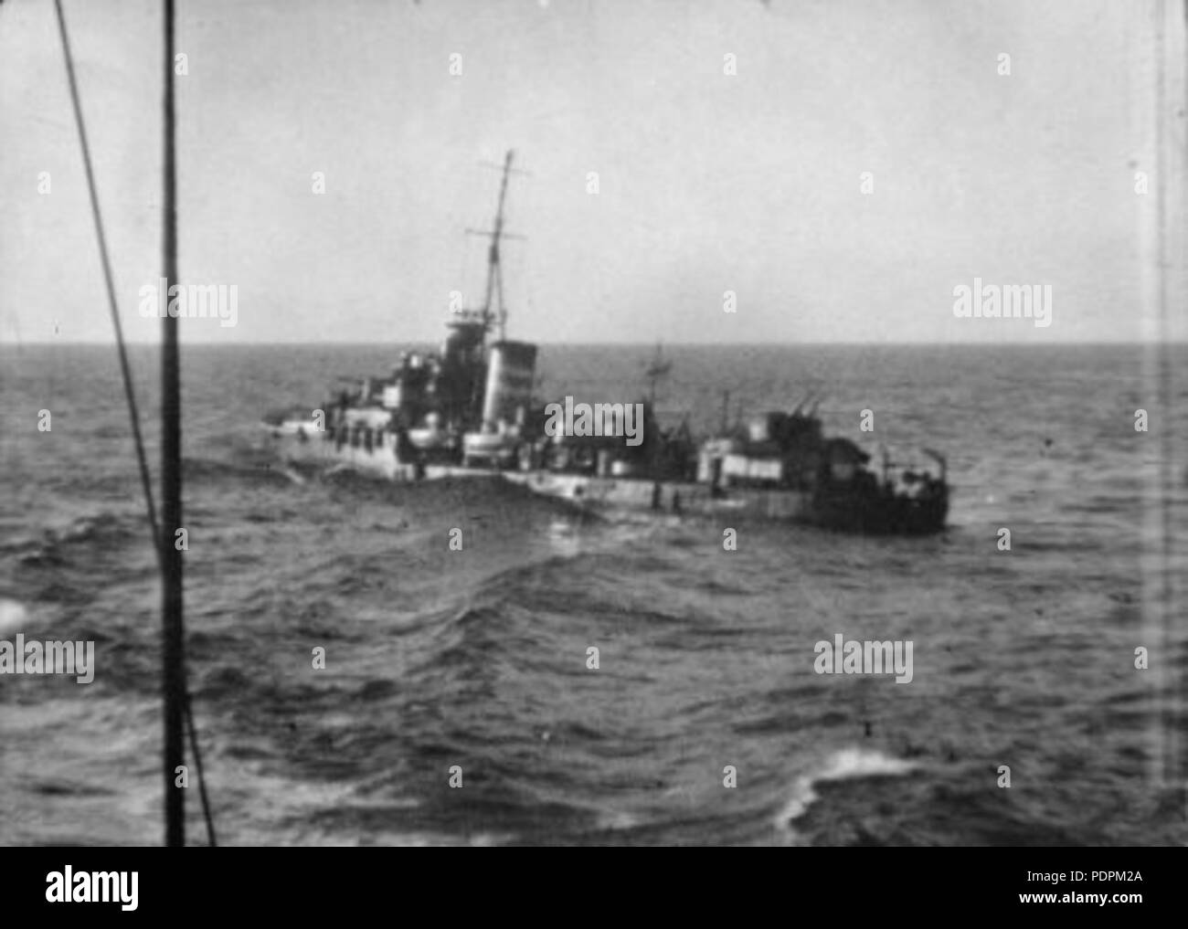 58 HMAS Nestor AWM-301085 Foto Stock