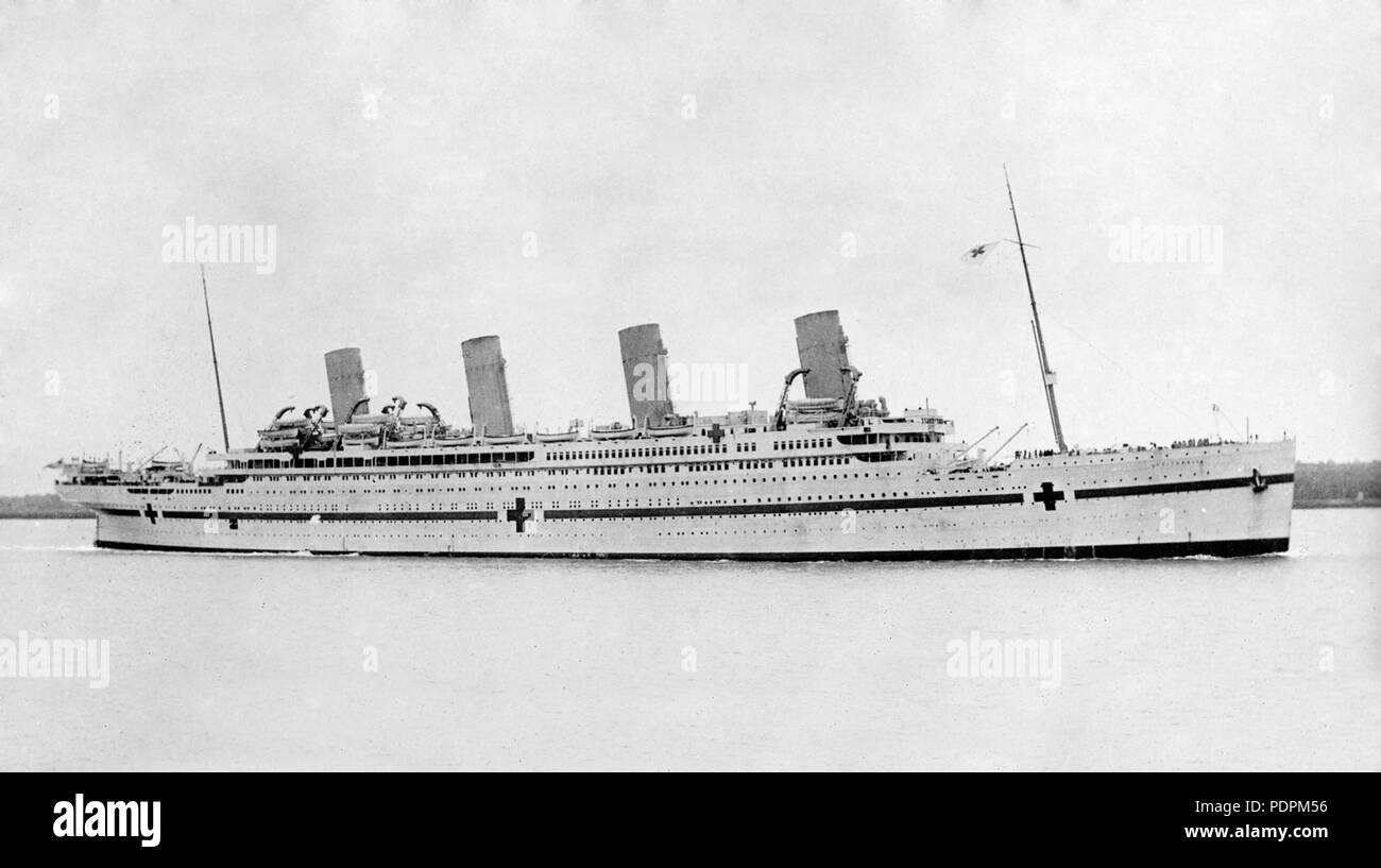 59 HMHS Britannic Foto Stock