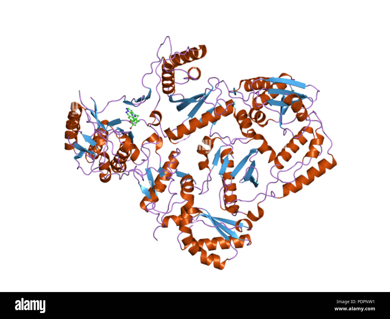 274 PDB 3dya EBI Foto Stock