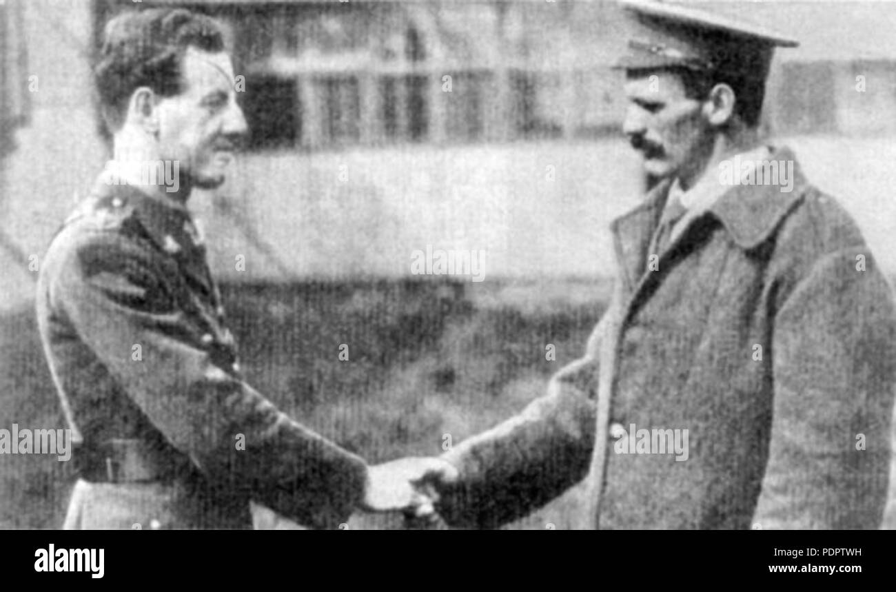 11 Albert Jacka e Martin OMeara 1916 Foto Stock