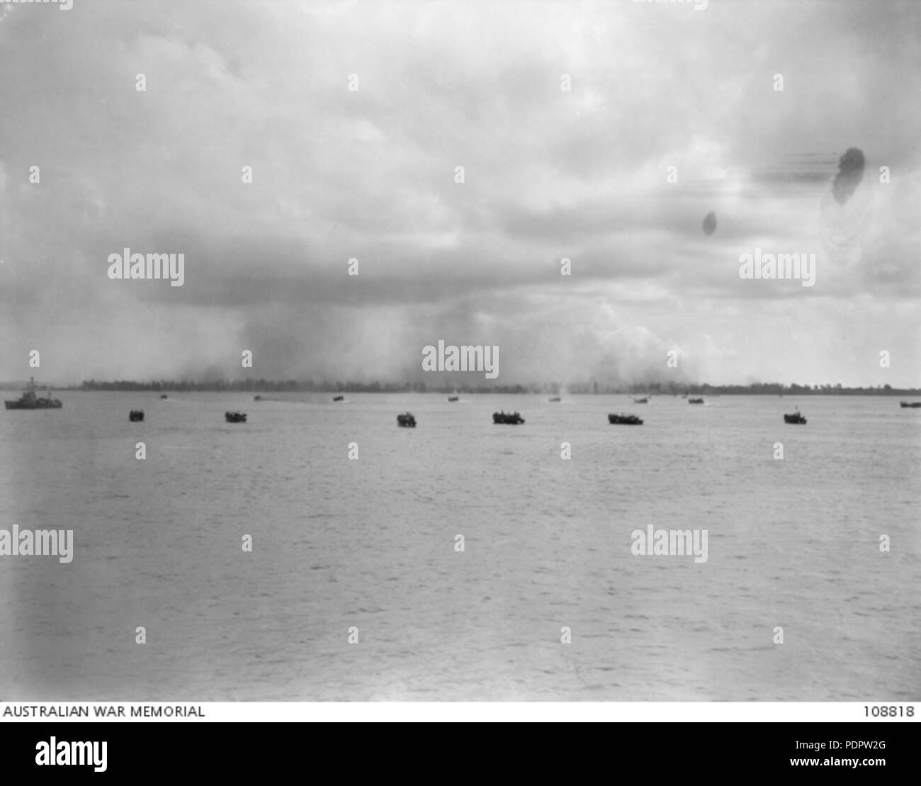 12 Supporto americano Craft (AWM 108818) Foto Stock