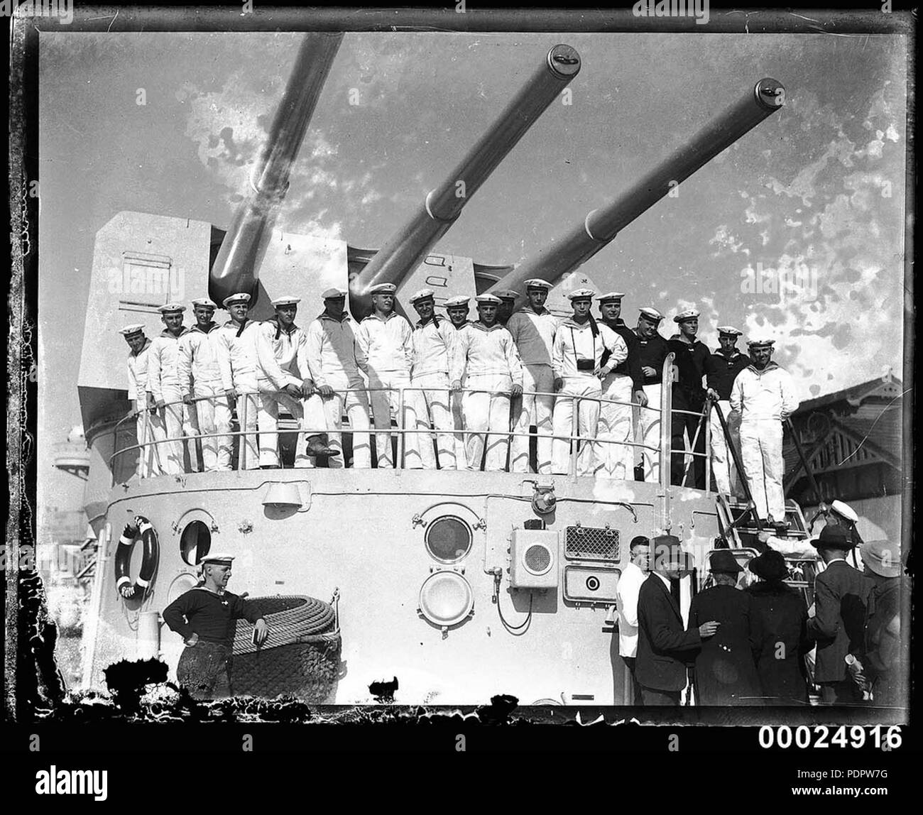 13 ANMM (Marina Militare Tedesca visiti Sydney) PIC. 00024916 (8466642034) Foto Stock