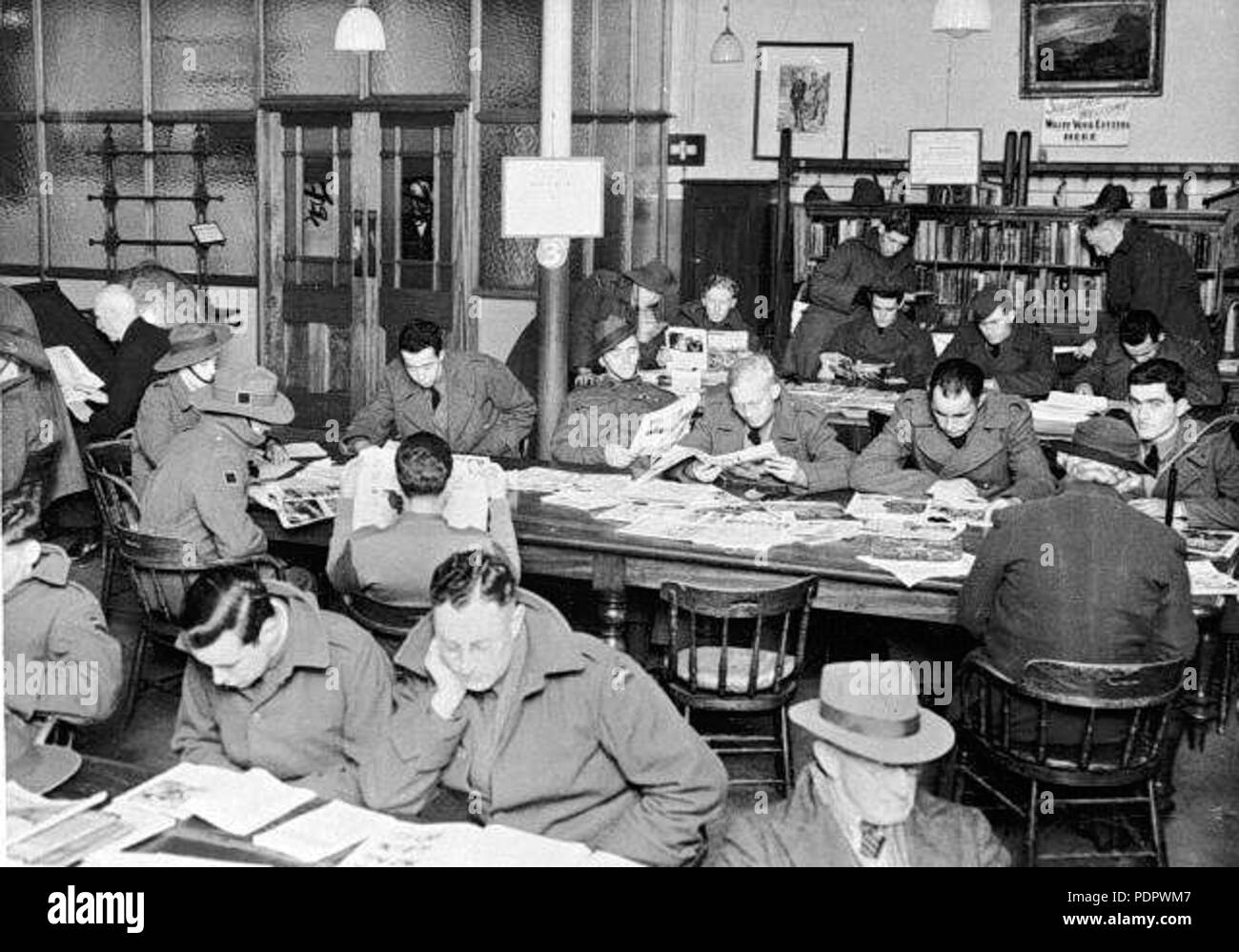 21 BallaratMechanicsInstitute1942 Foto Stock
