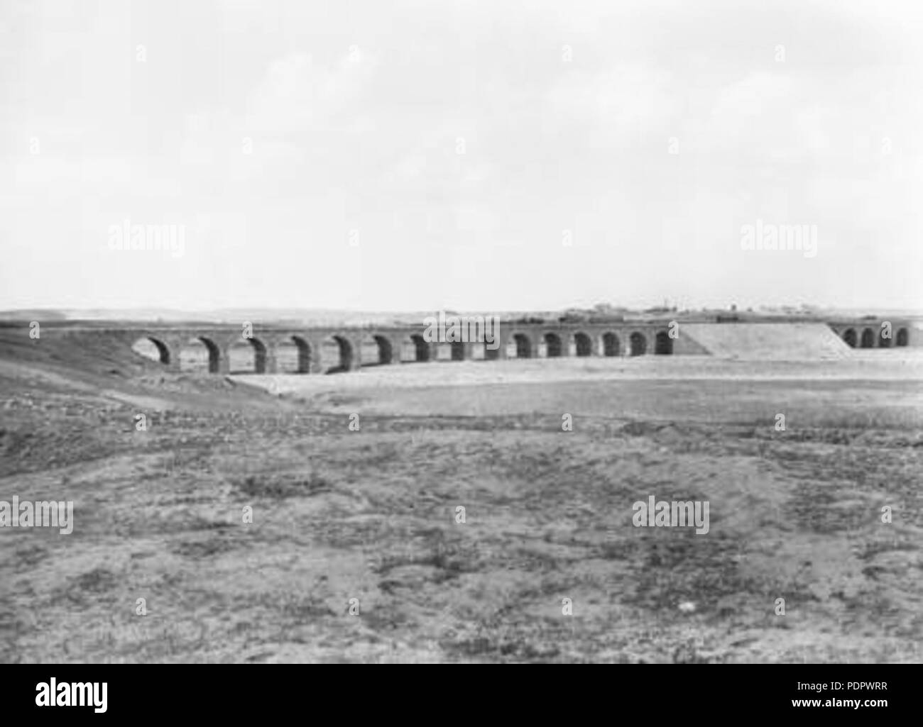 22 Beersheba il famoso ponte ferroviario (B03074) Foto Stock