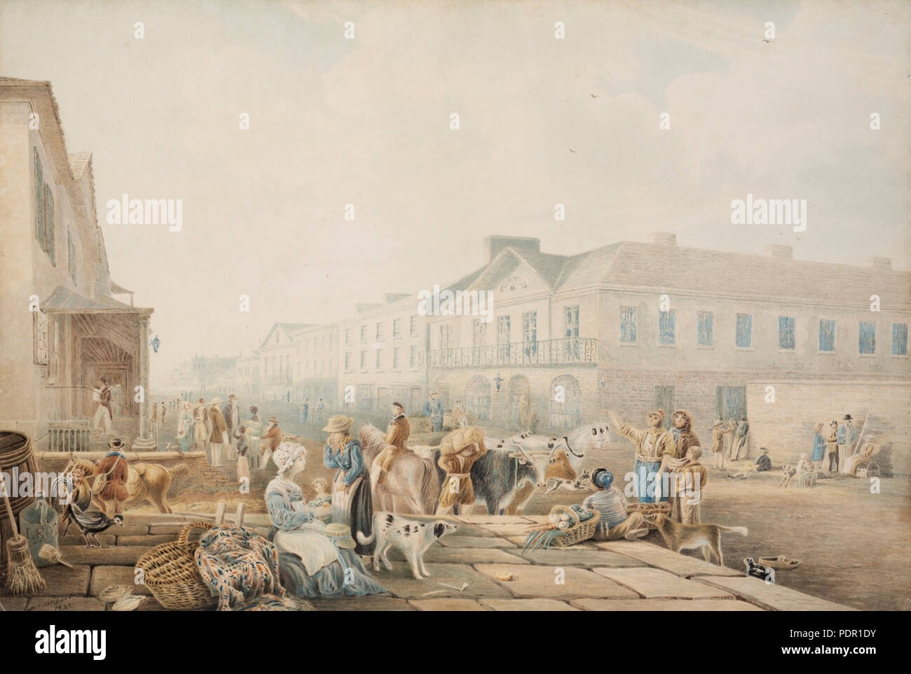 51 George Street Henry Curzon Allport Foto Stock