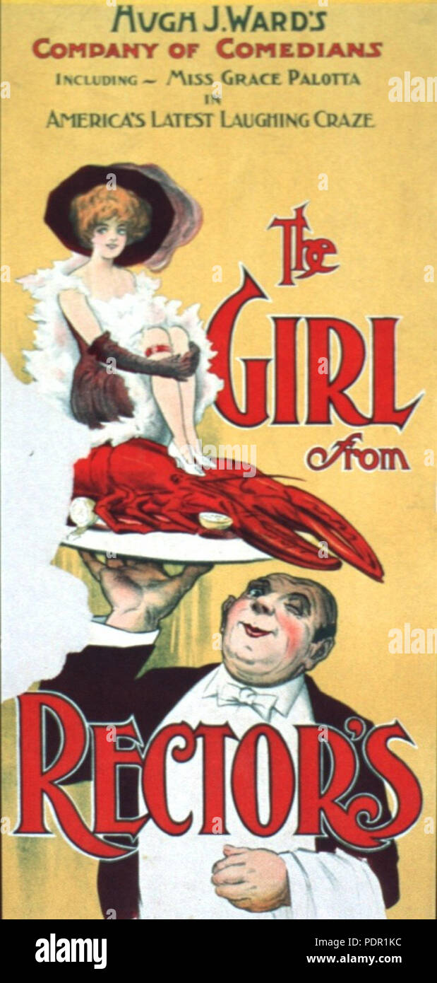 51 Ragazza di rettori Australian Poster (ritagliate) Foto Stock