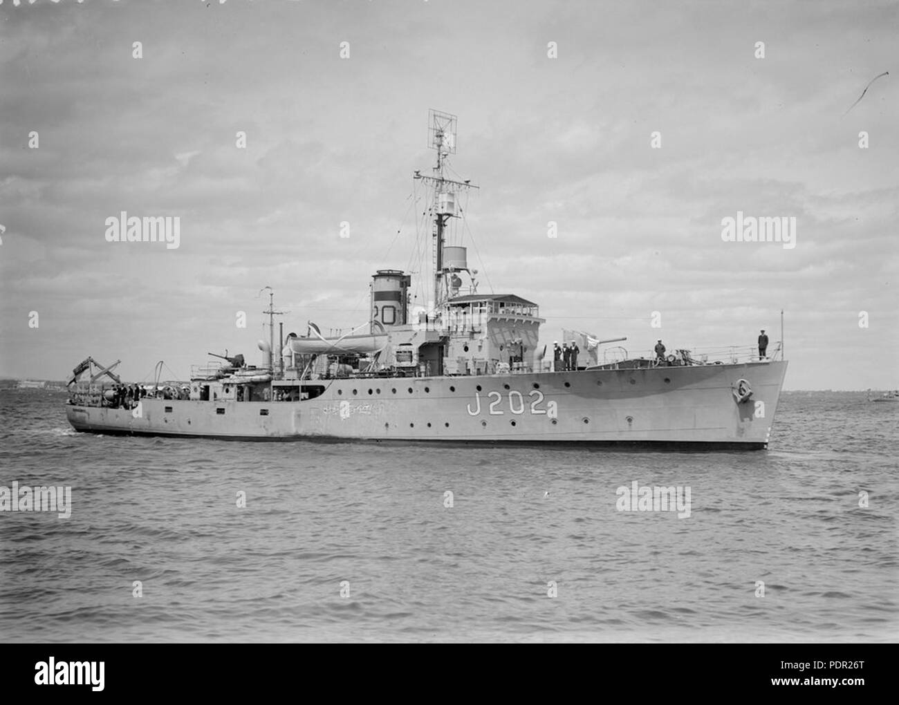 59 HMAS Warrnambool da Allan Green SLV91.108 H 287 Foto Stock