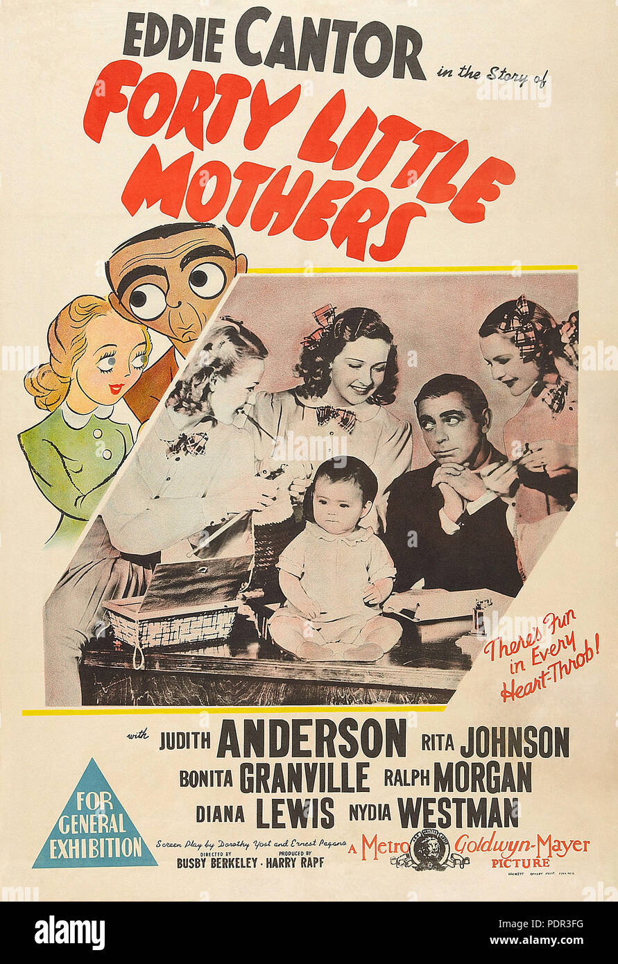 98 Poster - Quaranta poco madri 01 Foto Stock