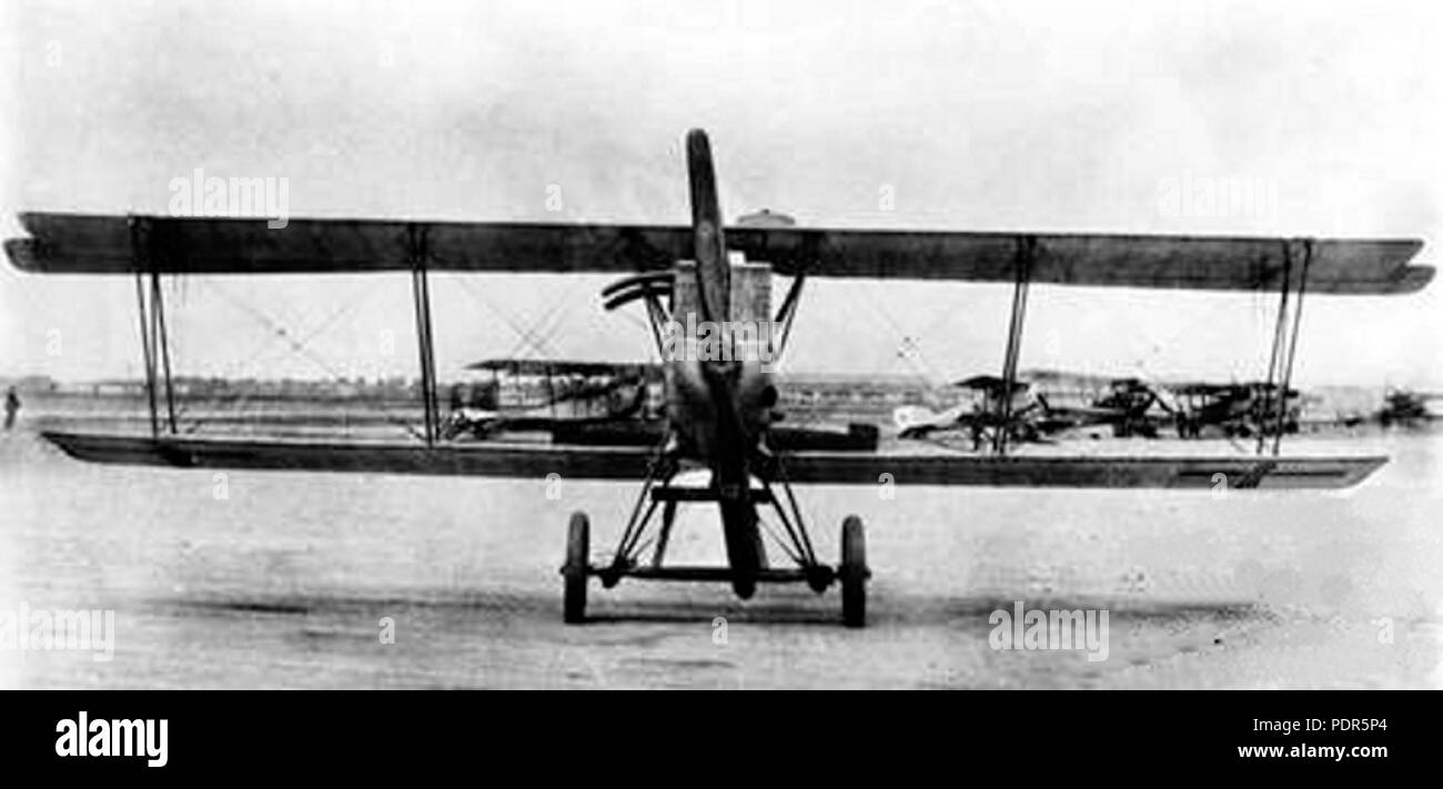 96 Pfalz D.XIV fighter vista anteriore 1918 Foto Stock