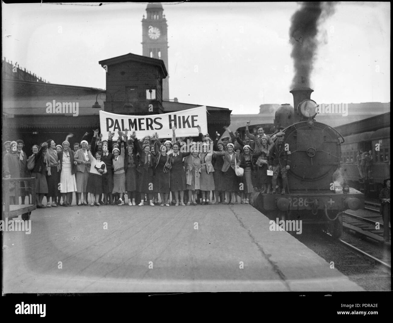 94 Palmer di escursione da il Powerhouse Museum Foto Stock
