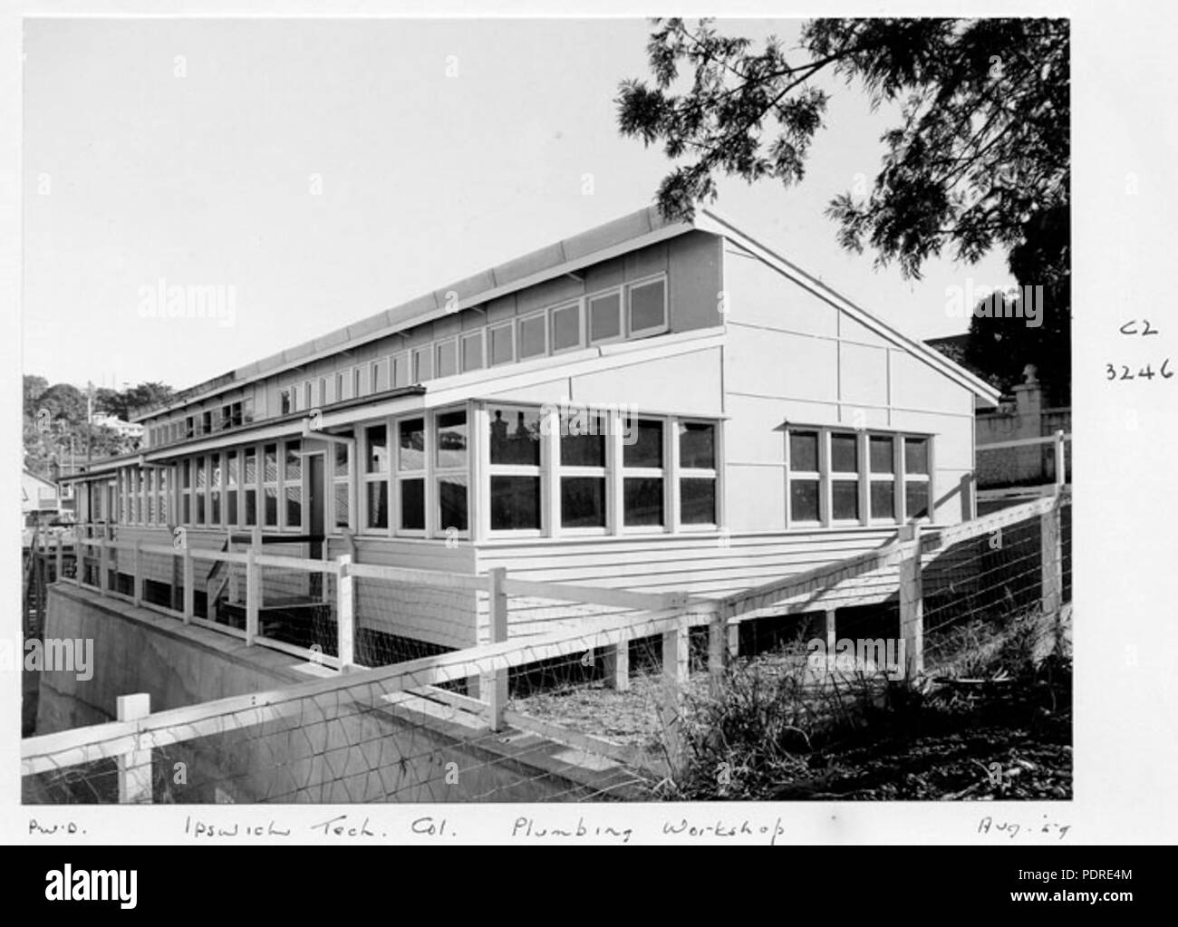 122 Queensland Archivi di Stato 6608 Ipswich Technical College Plumbing Workshop Agosto 1959 Foto Stock