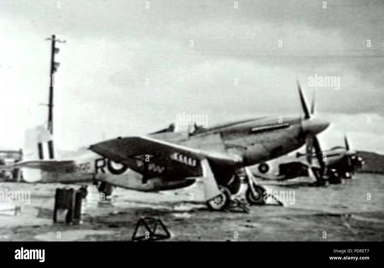 123 RAAF Mustang P-51 aeromobili A88-720 Foto Stock