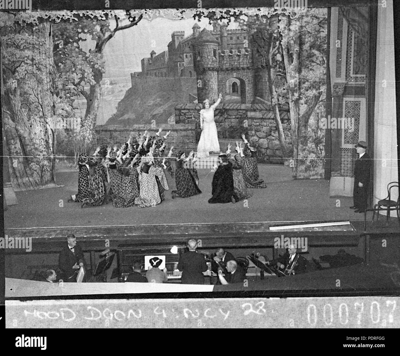 132 SLNSW 10967 Gilbert e Sullivan Società Princess Ida Foto Stock