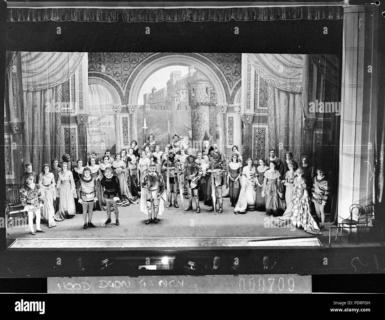 132 SLNSW 10969 Gilbert e Sullivan Società Princess Ida Foto Stock