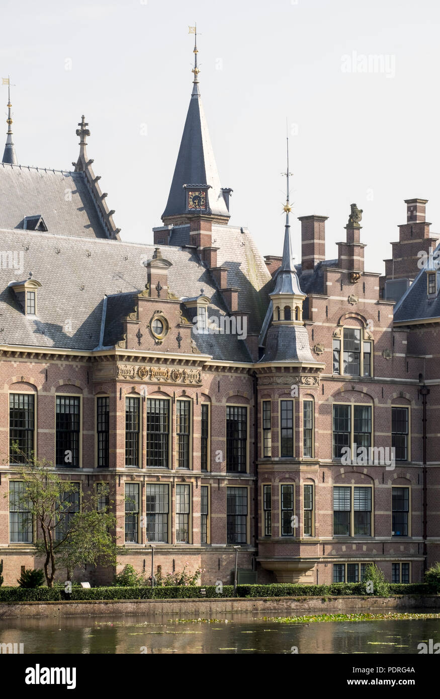 Blick auf den Binnenhof Foto Stock