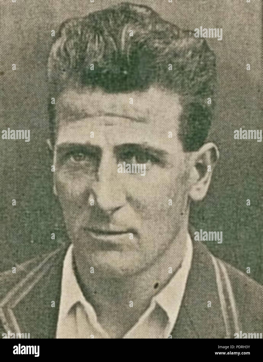 54 Harold Larwood carta di sigaretta il raccolto Foto Stock