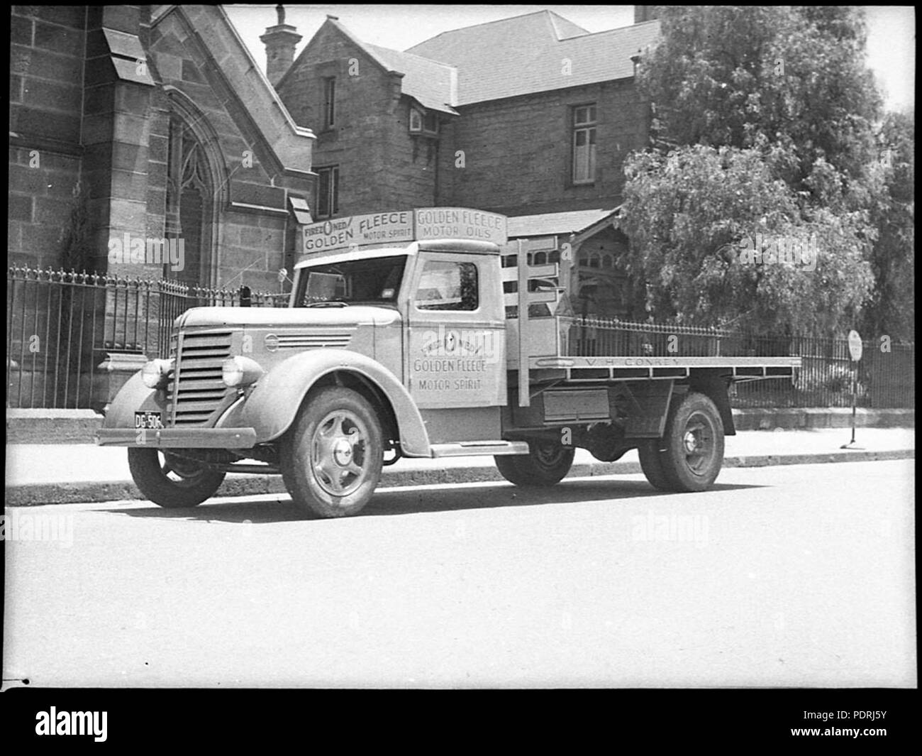 144 24513 SLNSW Federal Motor autocarro del vello d'Oro Foto Stock