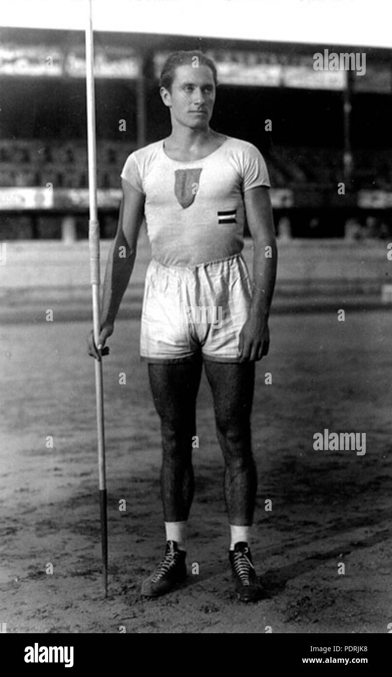 8 Szepes Béla stand 1928 Olimpiadi di estate Foto Stock