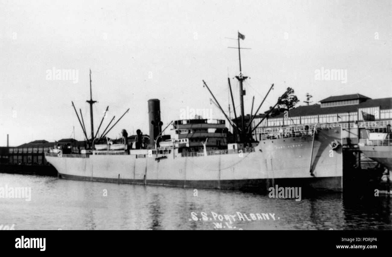97 StateLibQld 1 porta 140347 Albany (nave) Foto Stock