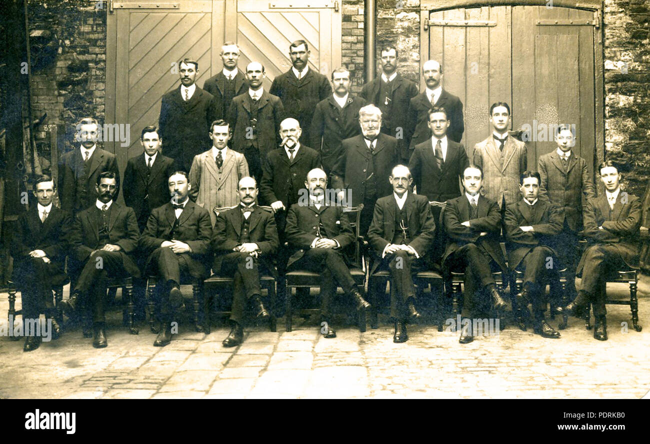 379 commercianti di vino Bristol primi 1900s Foto Stock