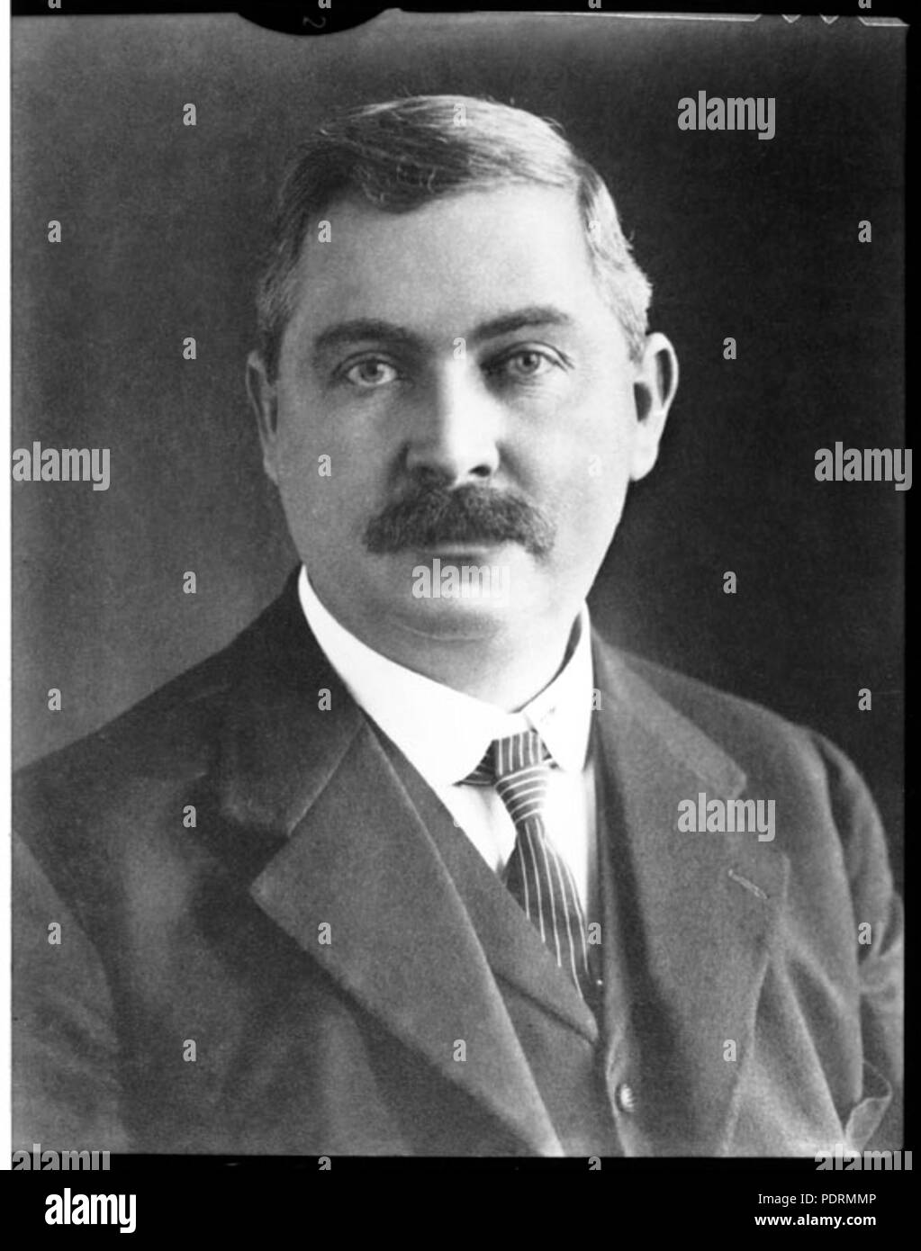 109 Queensland Archivi di Stato 3042 ritratto dell' onorevole Thomas Joseph Ryan Premier del Queensland c 1912 Foto Stock