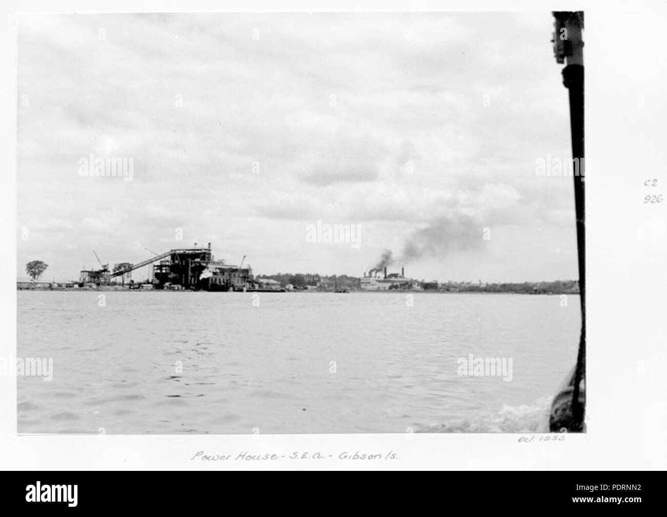 118 Queensland Archivi di Stato 4917 Mare potente Gibson Isola Ottobre 1953 Foto Stock