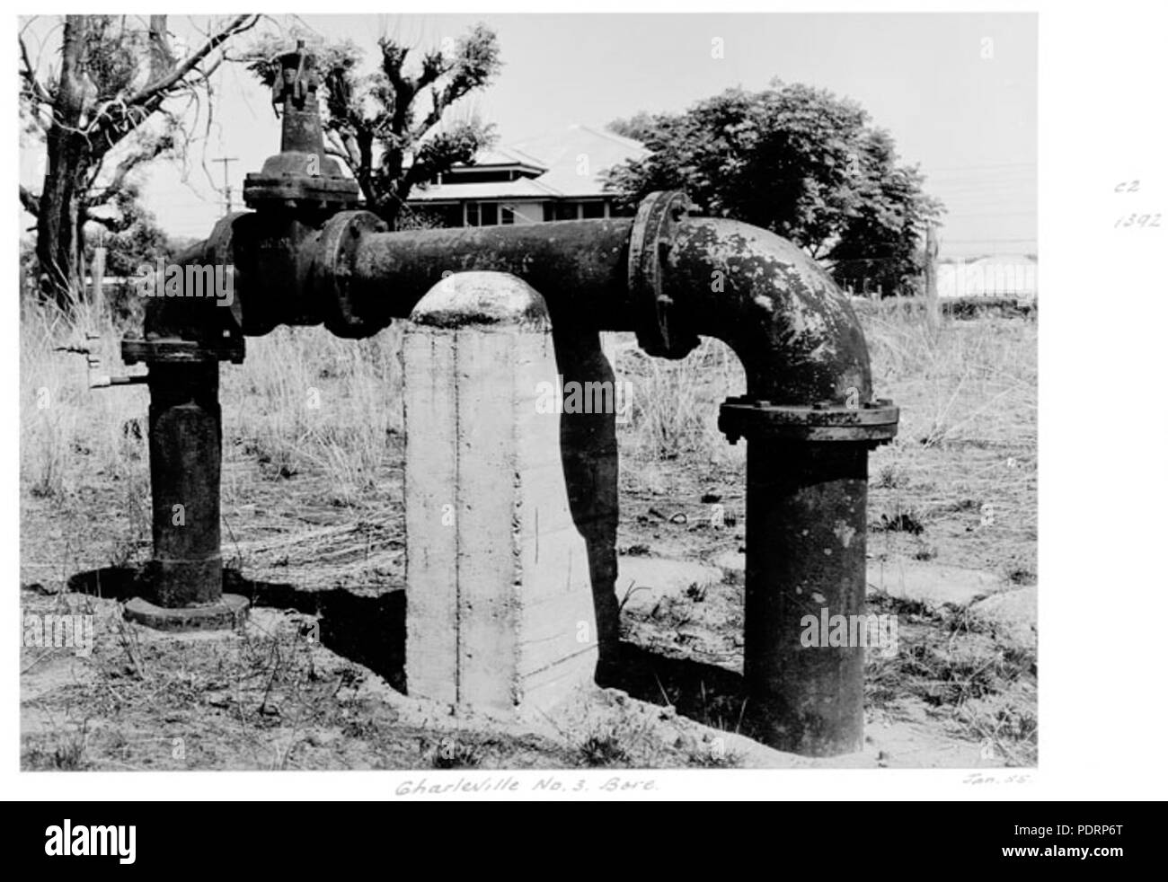 119 Queensland Archivi di Stato 5312 Numero 3 foro Charleville Gennaio 1955 Foto Stock