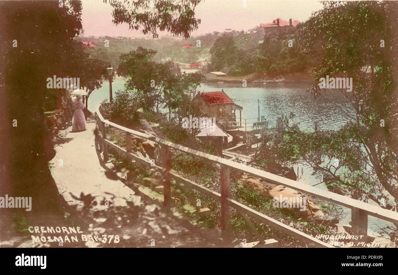 173 796250 SLNSW Cremorne Mosman Bay Foto Stock