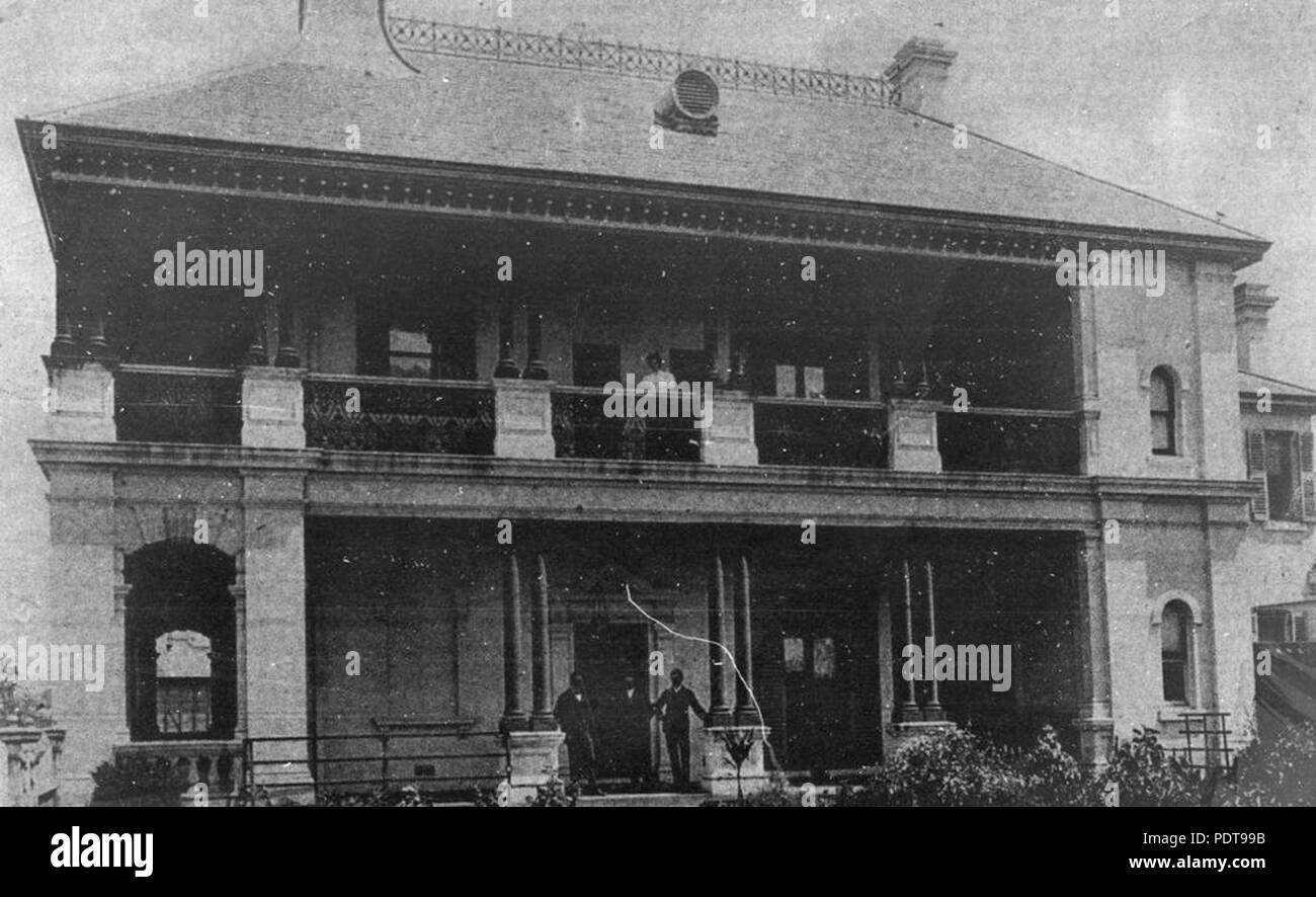 264 StateLibQld 1 391713 Commercial Banking Company di Sydney, ca. 1895 Foto Stock
