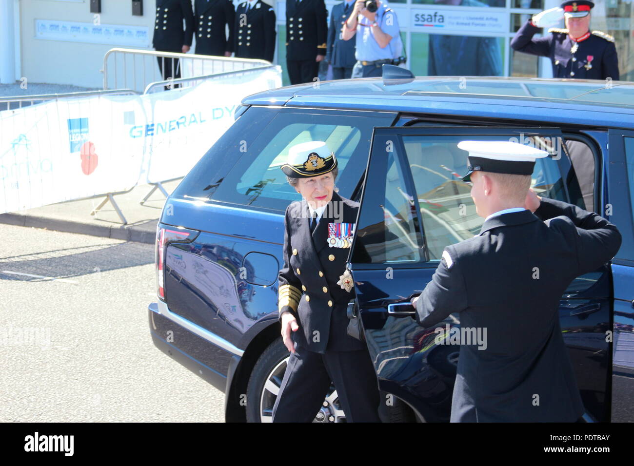 Forze armate giorno Llandudno 2018 Foto Stock