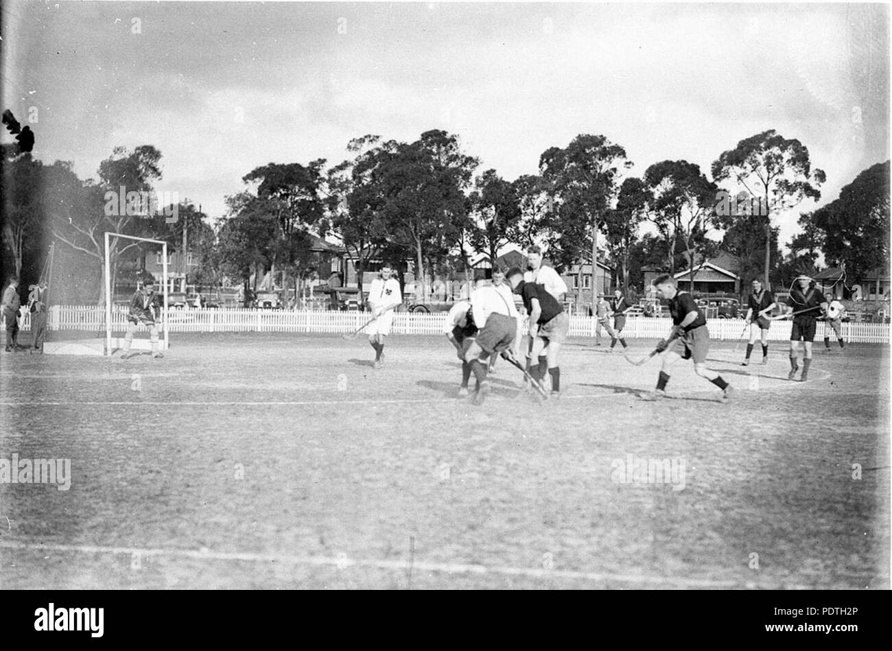 168 51118 SLNSW Mens non identificato di hockey Foto Stock