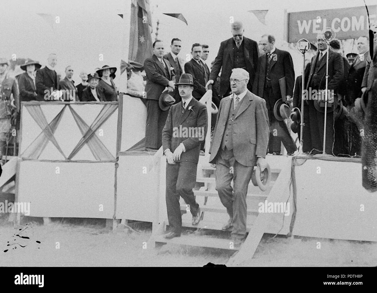 169 51705 SLNSW Visita di S.A.R. il Duca di Gloucester Foto Stock