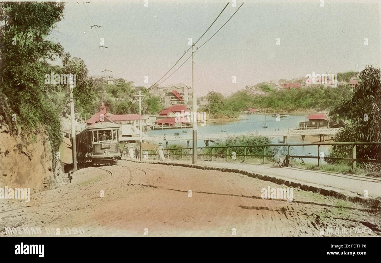 175 796660 SLNSW Mosman Bay Foto Stock